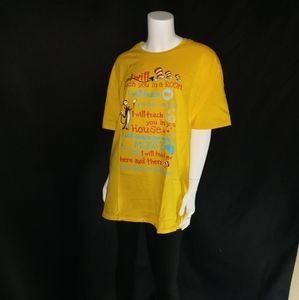 💜Cat In The Hat 🎩💜 Women's Printed Tee